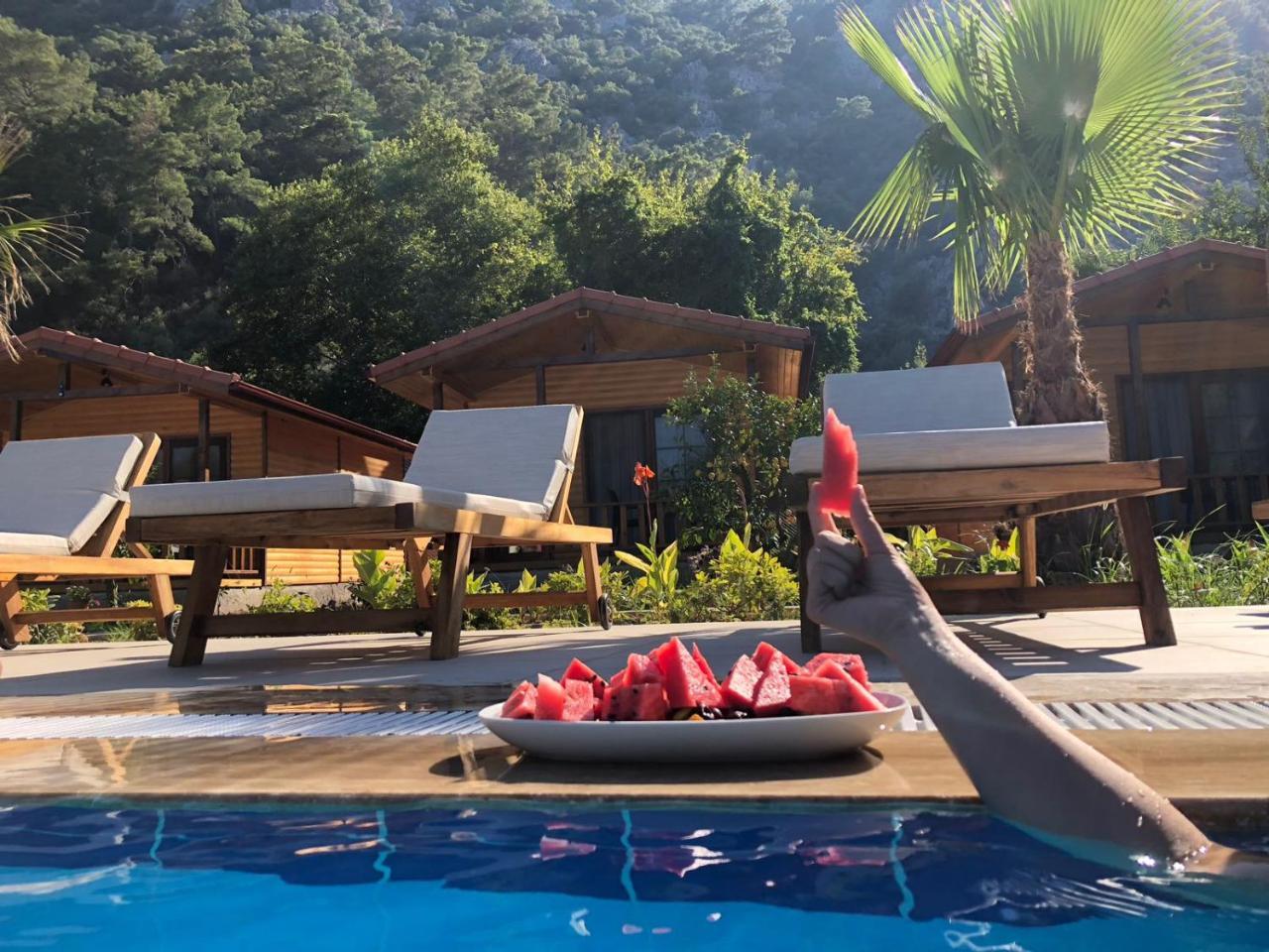 Çıralı Dolunay Apart Hotel المظهر الخارجي الصورة